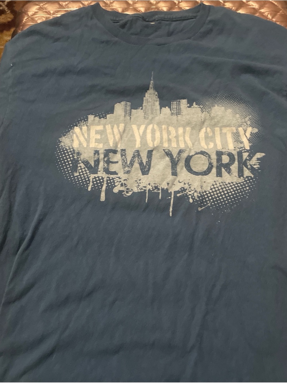 Men's New York City Graphic Tee - Blue